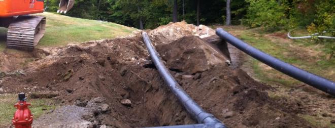 HDPE pipe junction