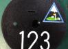 Sprinkler yardage tag
