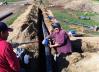 HDPE pipe installation
